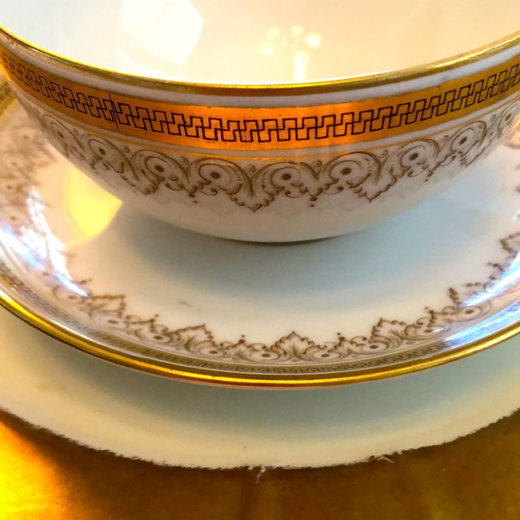 EUC- Pristine PL Limoges France, M. Redon Teacup & Saucer - Picture 2 of 13
